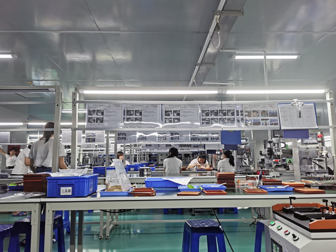 pogo pin assembly line