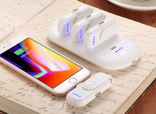 Banc Pŵer Pin Pogo Magnetig Symudadwy