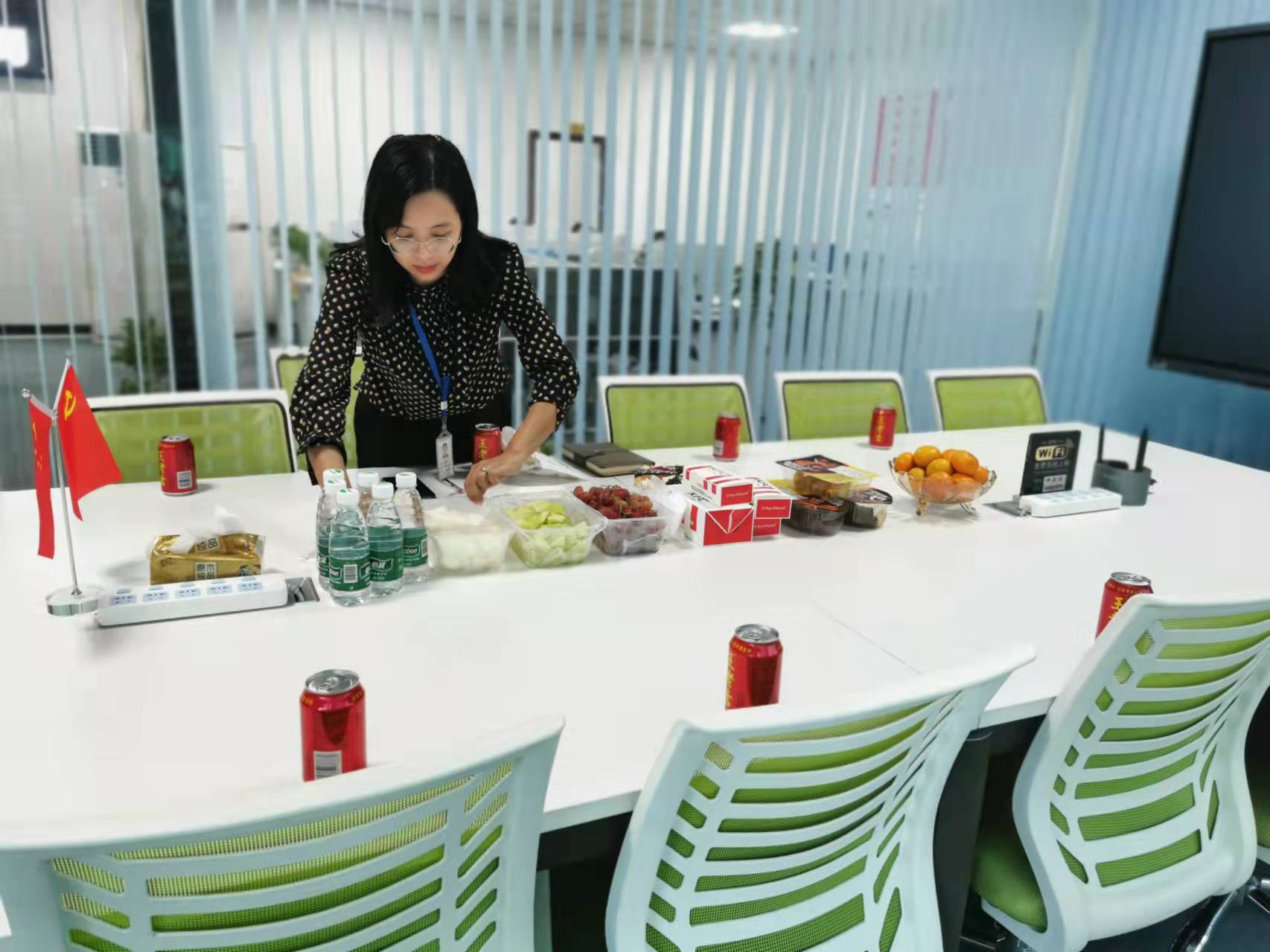 Cyfarfod Cyfathrebu Gwerthu