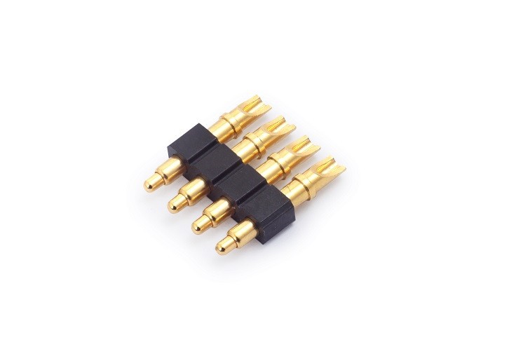 Solder-cap Pogo Pin Connector For Soldering