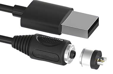 Cysylltydd Pin Pogo Gwryw-benyw ar blatiau aur