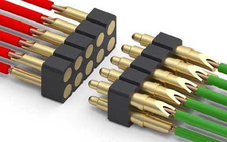 Cysylltydd Pin Pogo Cwpan solder wedi'i lwytho yn y gwanwyn