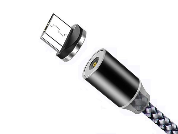 Cebl Connector Magnetig Llwytho'r Gwanwyn