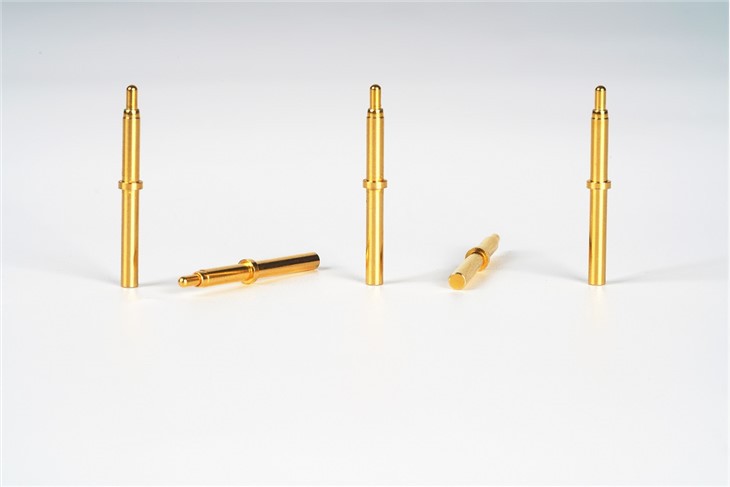 Pin Pogo Probe wedi'i lwytho yn y gwanwyn