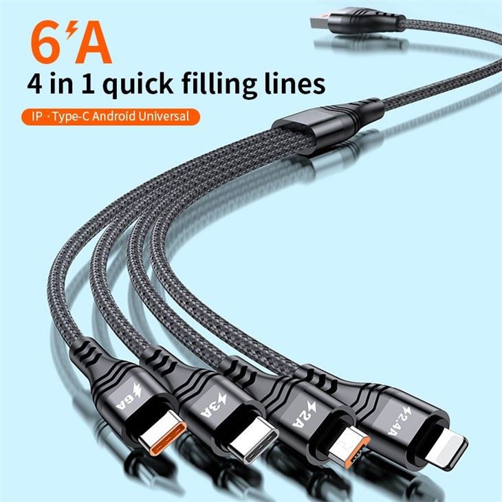 66W Super-fast Charging 6A Data Cable
