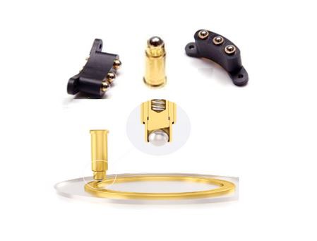 Cysylltydd Pin Pogo Gwefru Magnetig 360 °