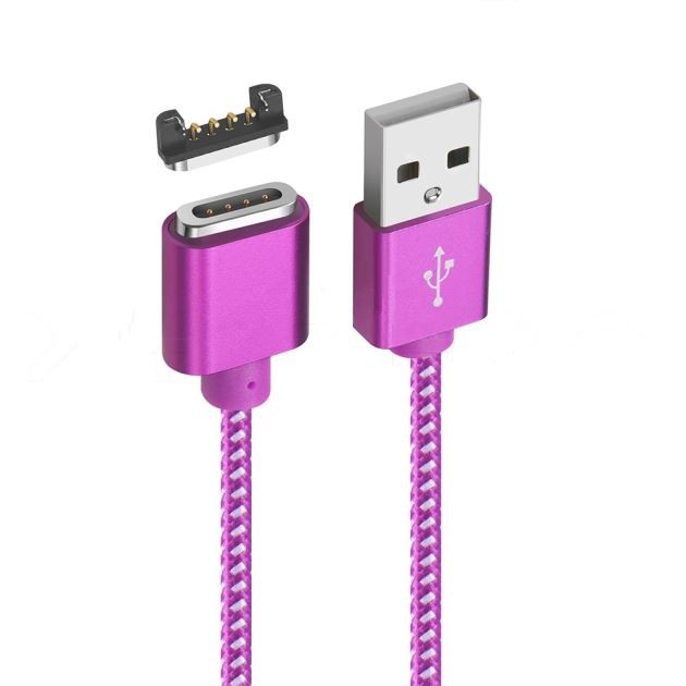 4 Pin Magnetic Pogo Pin Connector Charging Cable