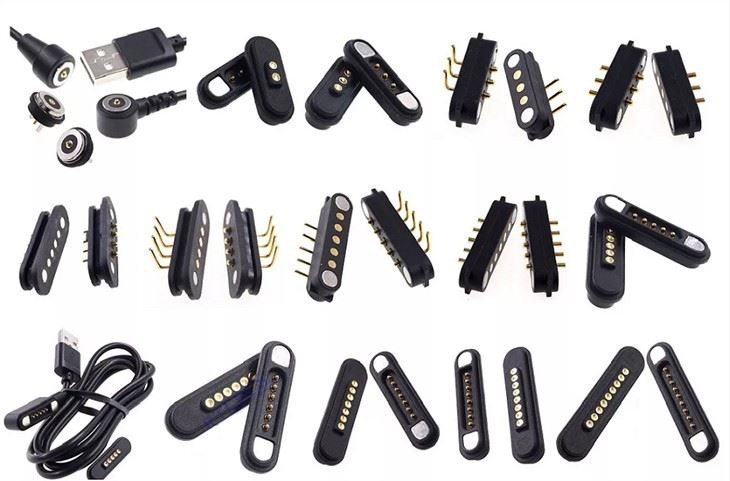 Cysylltydd Pogo Magnetig