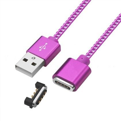 4 Pin Pogo Magnetig Connector Codi Tâl Cebl