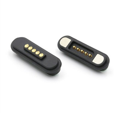 Cysylltydd Pin Pogo Charger Magnetig