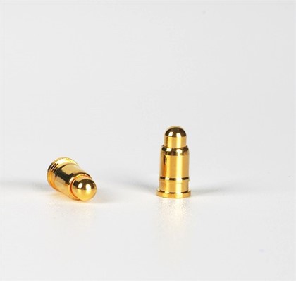 Pin Pogo Platio Aur wedi'i lwytho gan y Gwanwyn