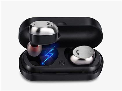 TWS Earbuds Codi Tâl 1A 2Pin Pogo Pin