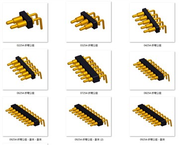 Yr Angel cywir gwanwyn pogo pin cysylltydd