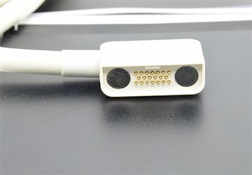 Cebl Codi Tâl Connector Magnetig Meddygol