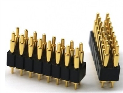 Cysylltydd Pin Pogo Gwryw a Benyw