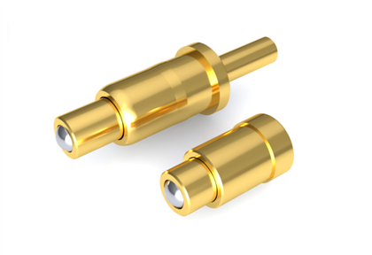 Pwynt Ball 360 gradd Codi Tâl Pogo Pin Connector