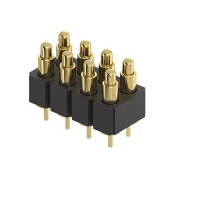 Pin Pogo Aur Plated 8 Pin Connector